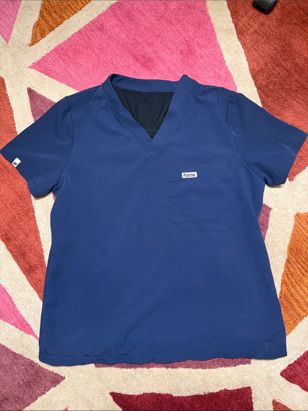 Forme Scrub Top Size L